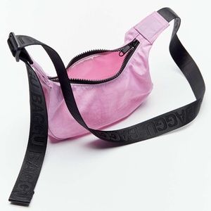 BAGGU Mini Nylon Crescent Bag - SOLD OUT COLOR Peony (lilac/lavender)